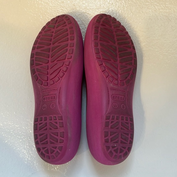 Crocs Mammoth Flats Pomegranate Pink - Picture 5 of 6